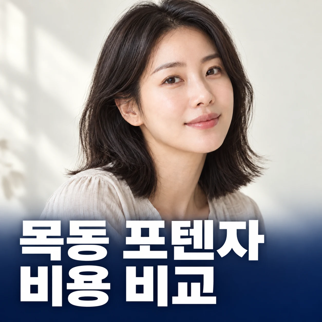 목동 포텐자 · 비용 비교 — AI 생성 안내 이미지