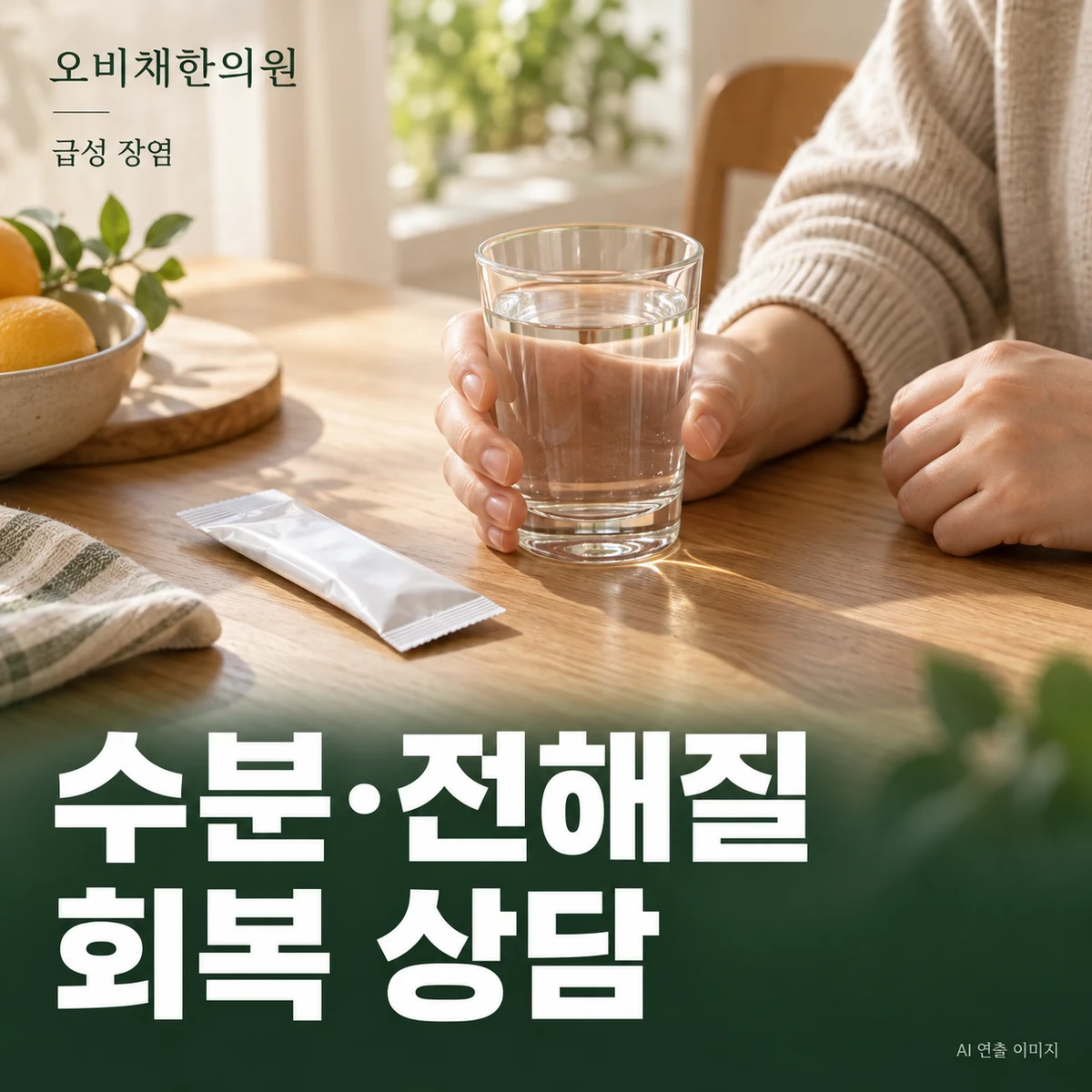 목동 급성 장염 치료·상담 · 수분·전해질 보충과 평가