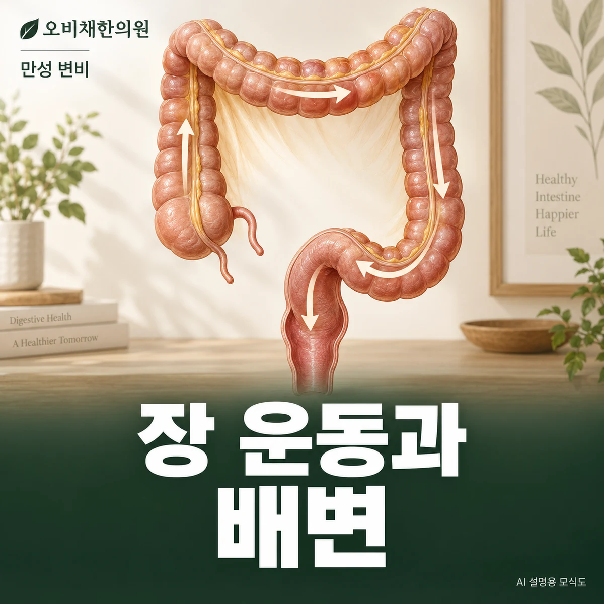 목동 만성 변비 원인과 구분 · 장 운동과 배출 과정