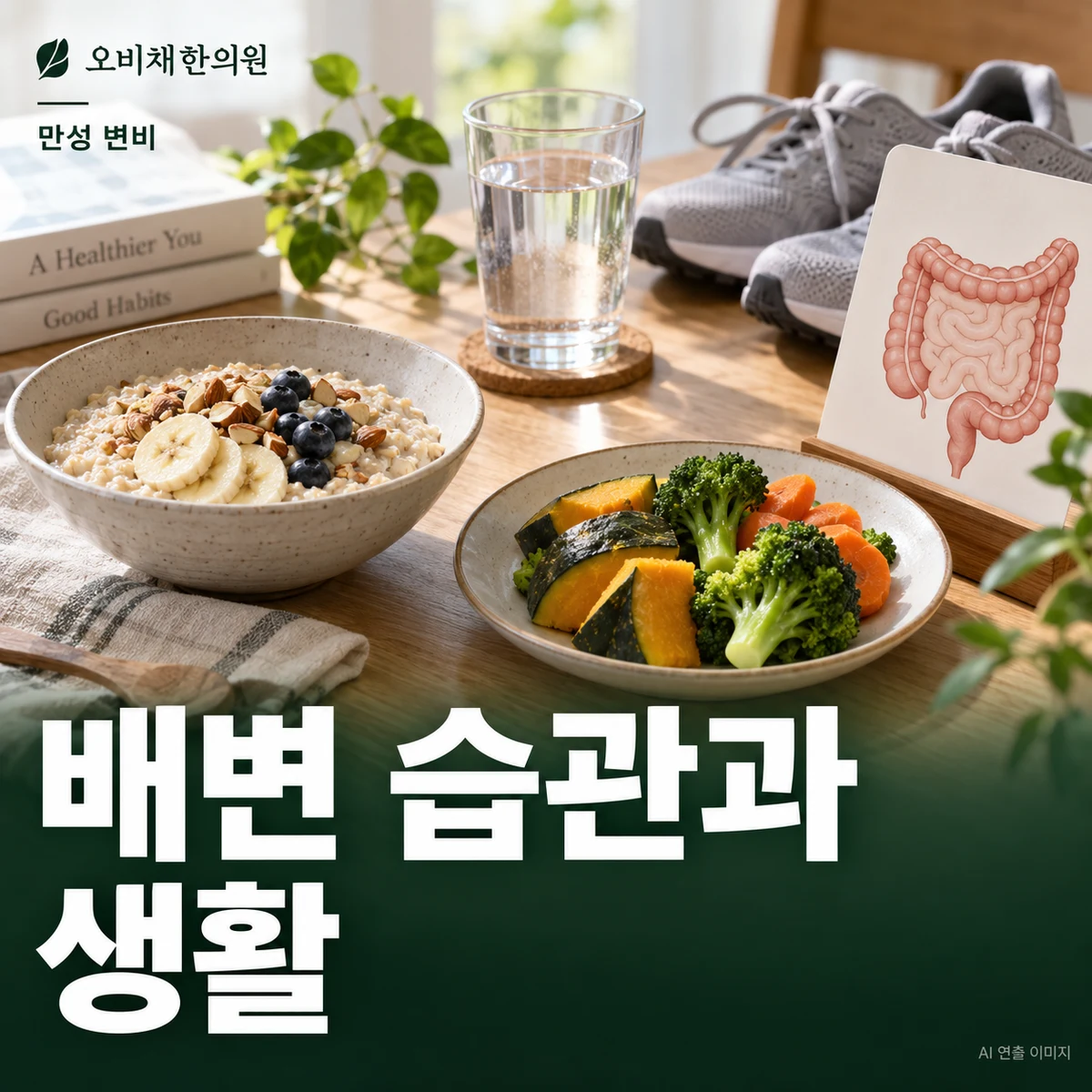 목동 만성 변비 생활관리 · 식이섬유와 배변 습관