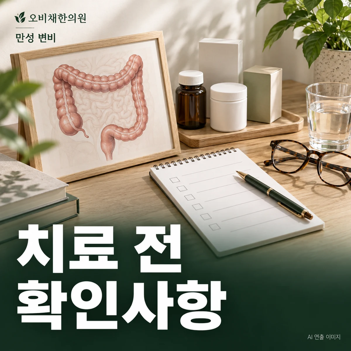 목동 만성 변비 치료·상담 · 치료 목표와 완하제 점검