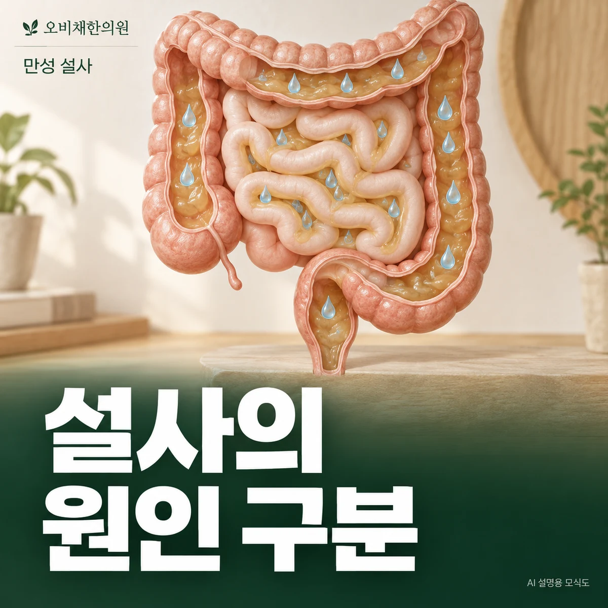 목동 만성 설사 원인과 구분 · 음식·약물·장 질환