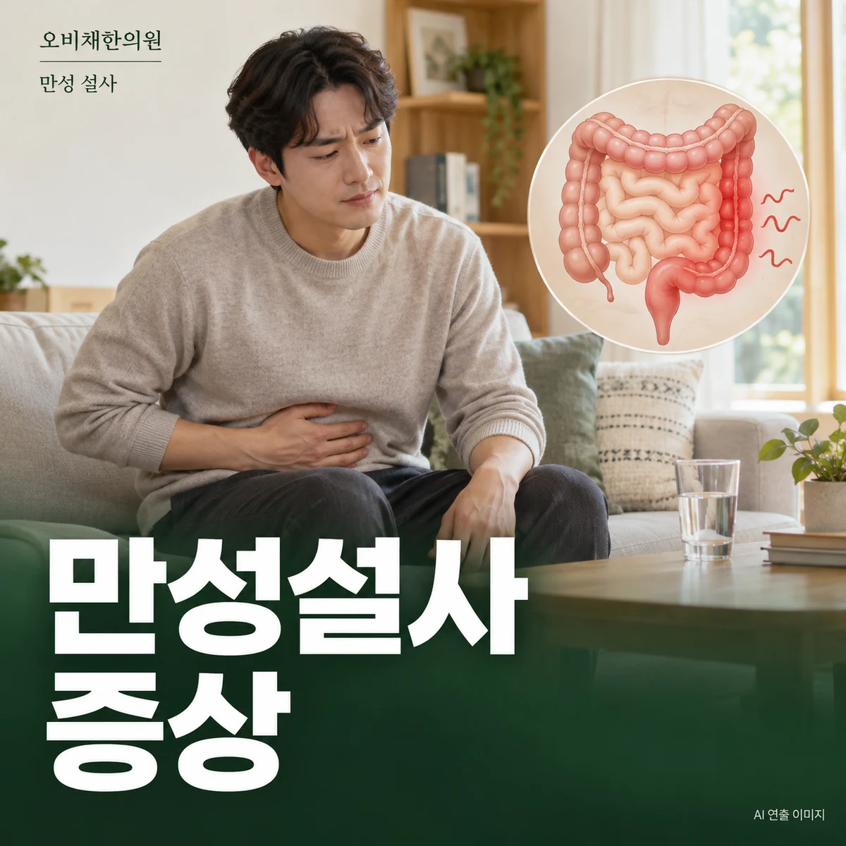 목동 만성 설사 증상 · 기간·야간 배변·탈수 신호
