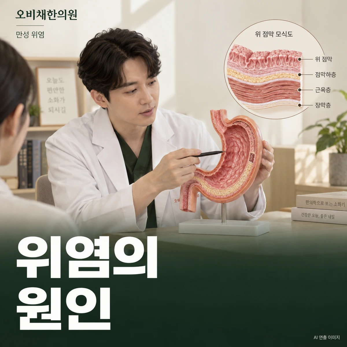 목동 만성 위염 원인과 구분 · 헬리코박터와 약물 영향