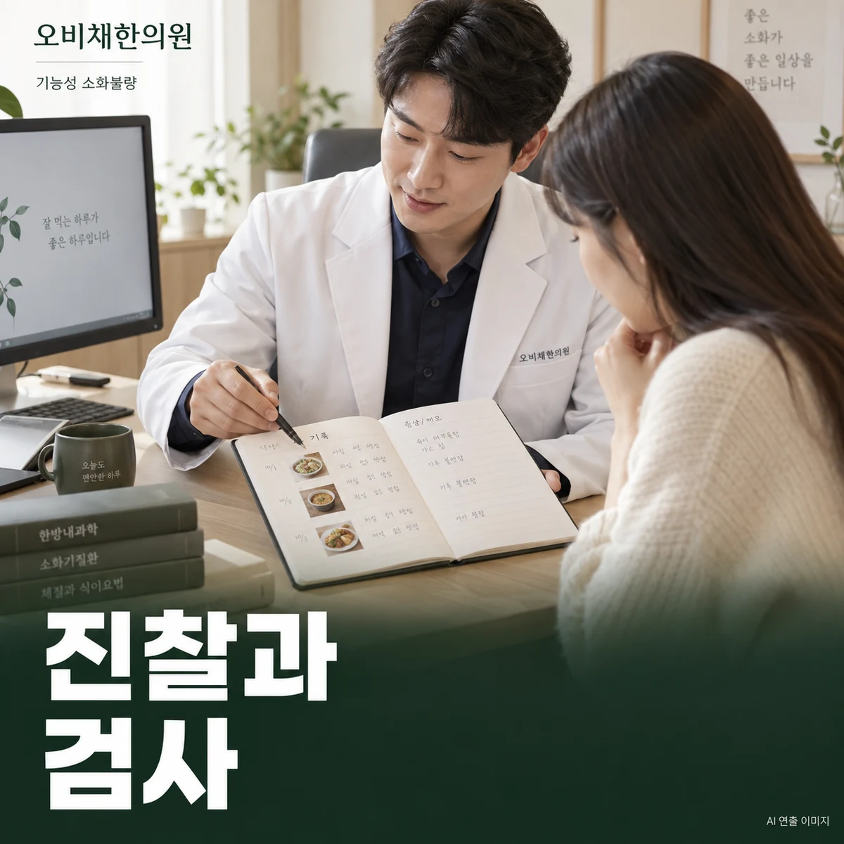 목동 기능성 소화불량 진찰·검사 · 이전 검사 결과와 증상 기록