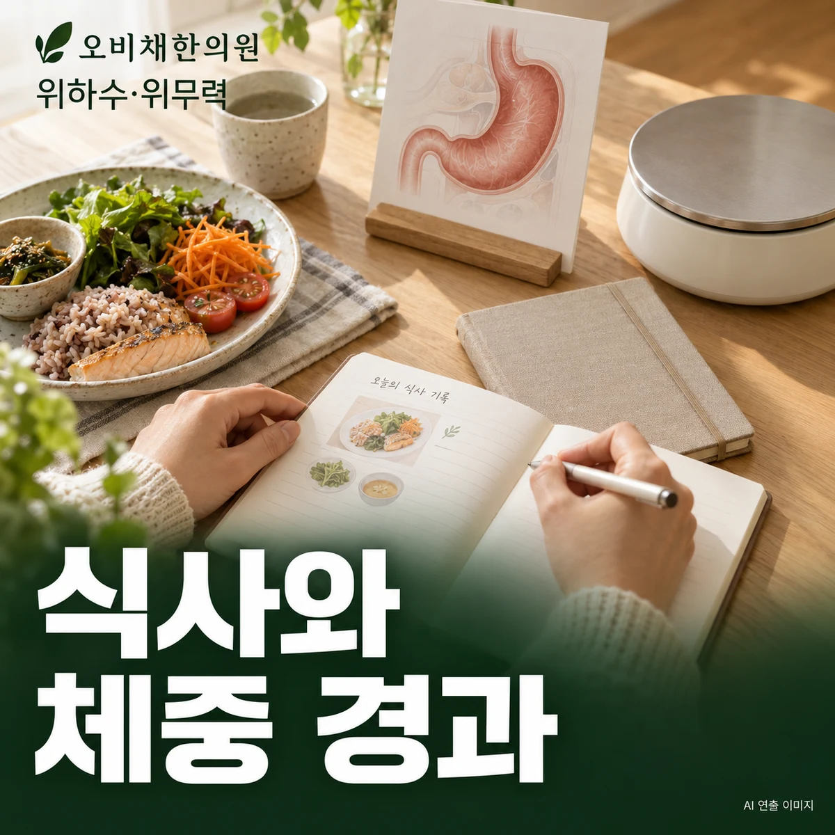 목동 위하수·위무력 경과·재진 · 섭취량·구토·체중 비교