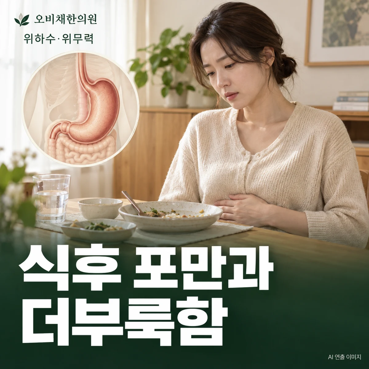 목동 위하수·위무력 증상 · 조기 포만감과 식후 불편