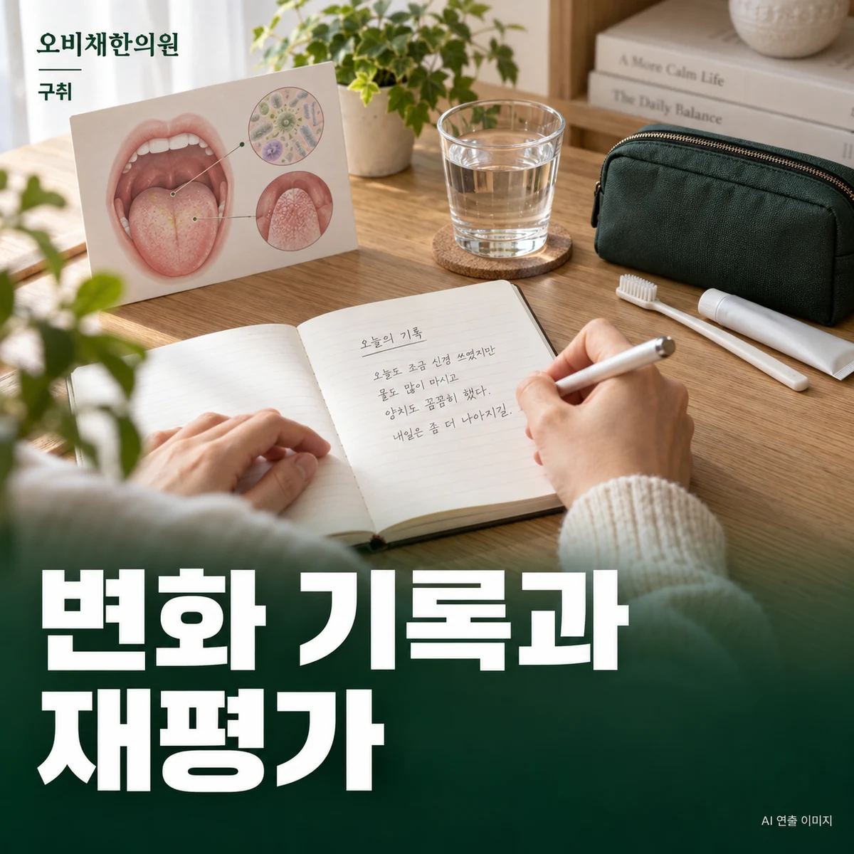 목동 구취 경과·재진 · 건조함과 불편 변화