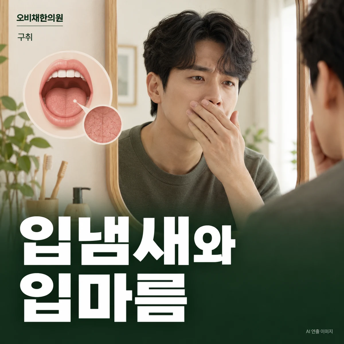 목동 구취 증상 · 입냄새와 입마름 확인