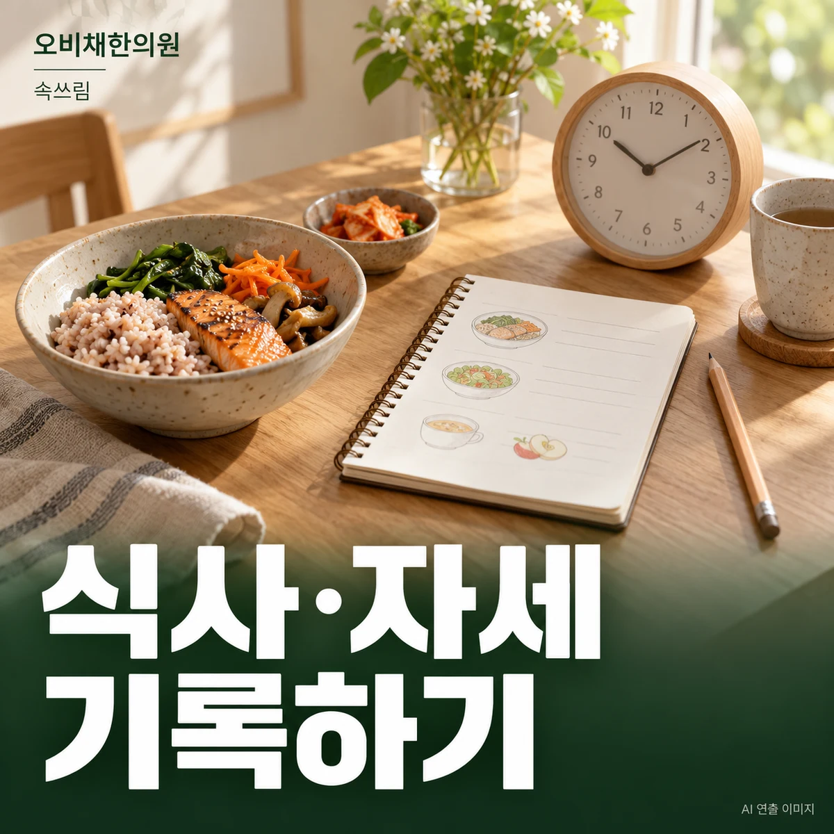 목동 속쓰림 진찰·검사 · 식사 시간과 자세 기록