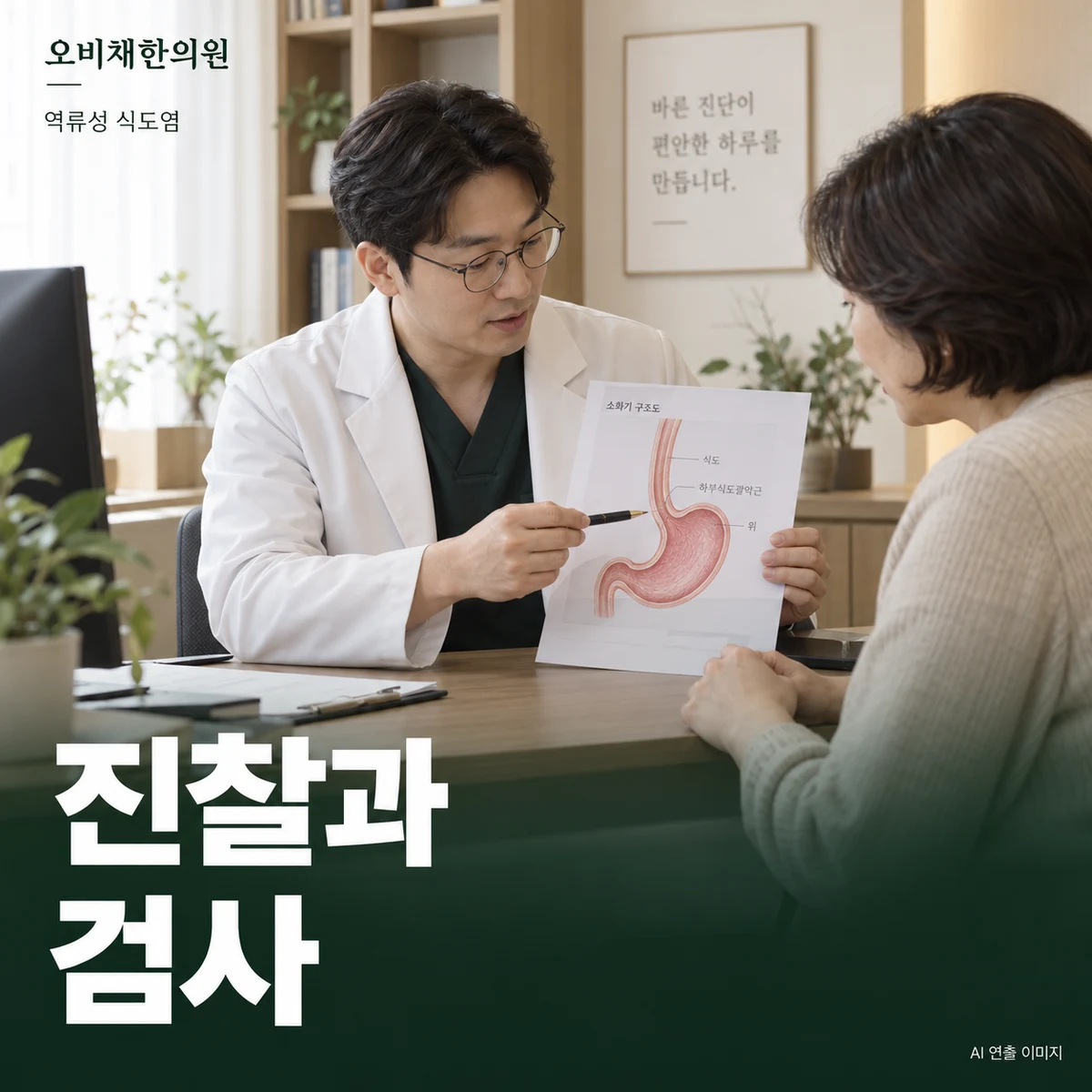 목동 역류성 식도염 진찰·검사 · 내시경과 추가 평가 상담