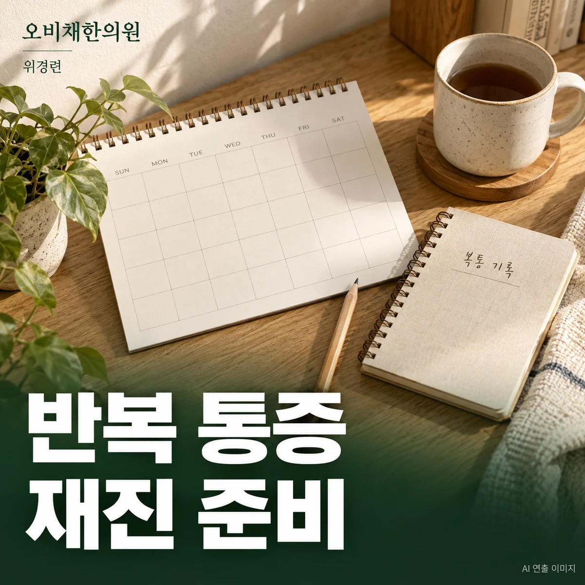 목동 위경련 경과·재진 · 재발 간격과 위험 신호