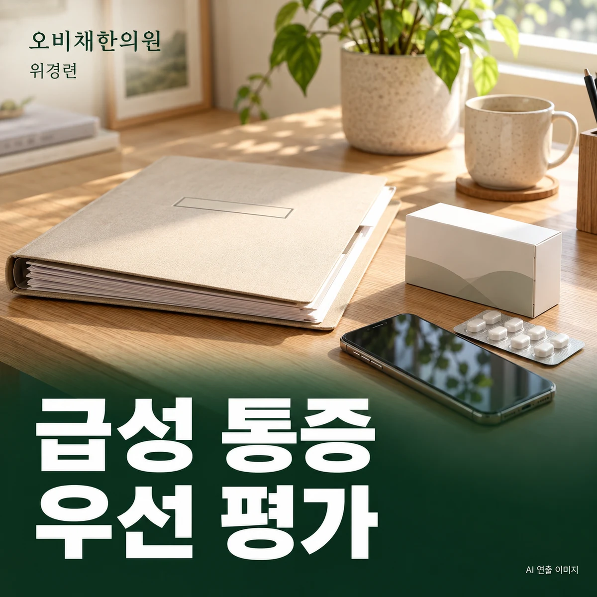 목동 위경련 치료·상담 · 급성 통증의 우선 평가