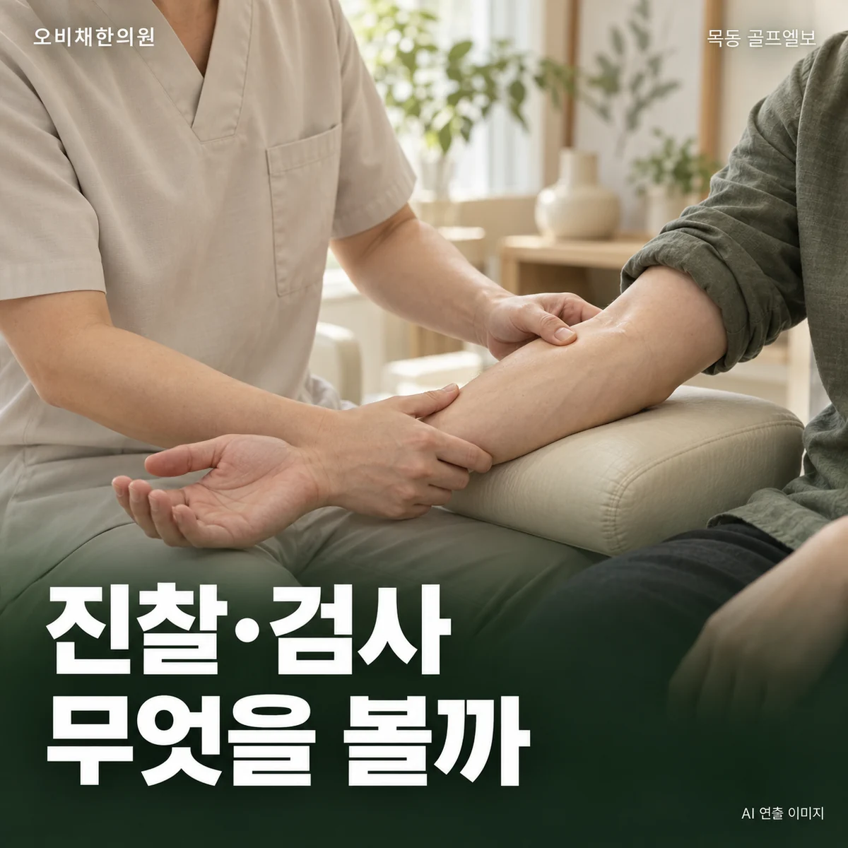 진찰·검사 · 무엇을 볼까