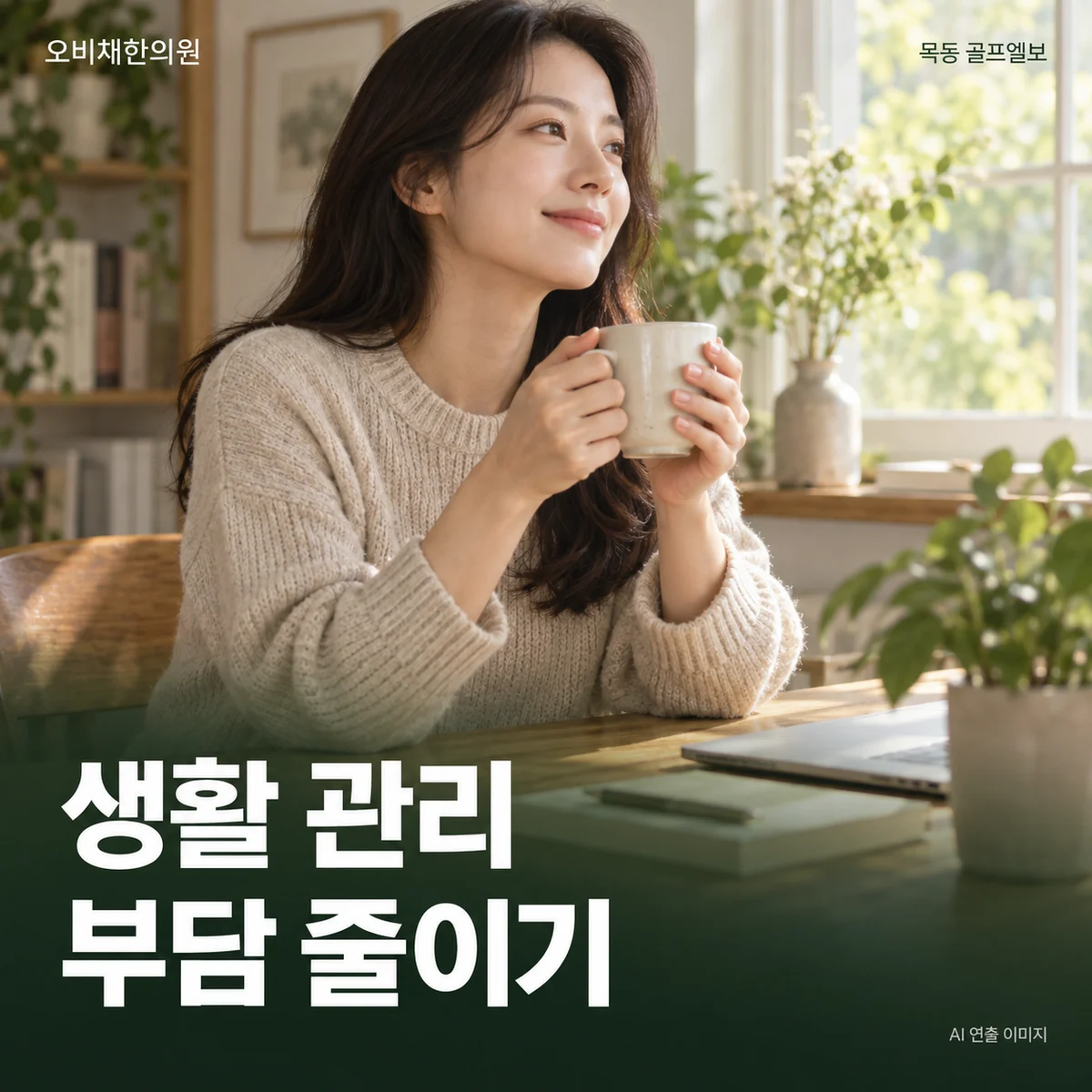 생활 관리 · 부담 줄이기