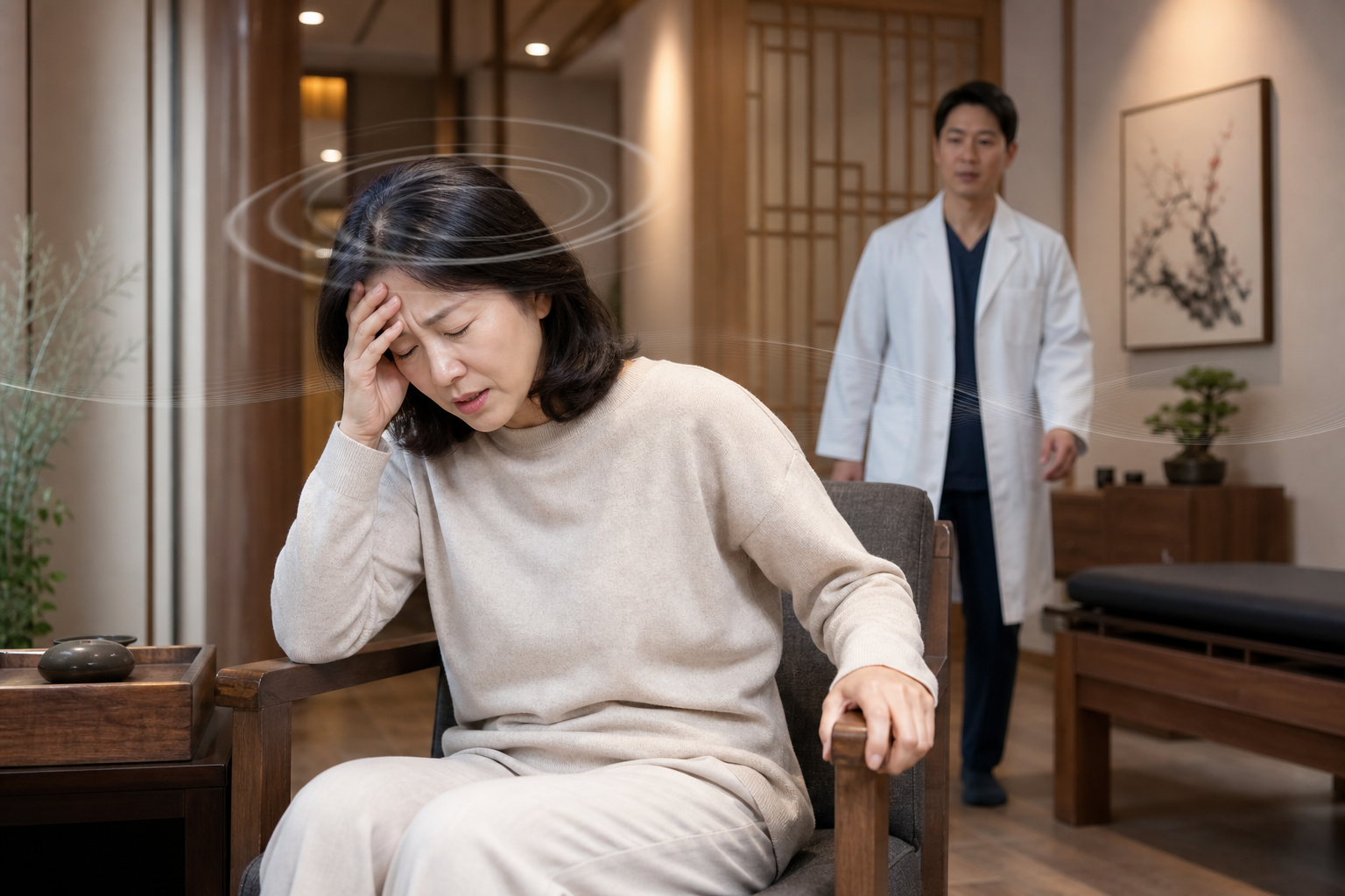 오목교역 이석증 후 어지럼 한의원 진료 이미지