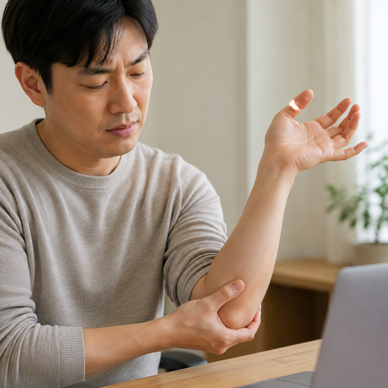 팔꿈치터널증후군 진료 원리 이미지