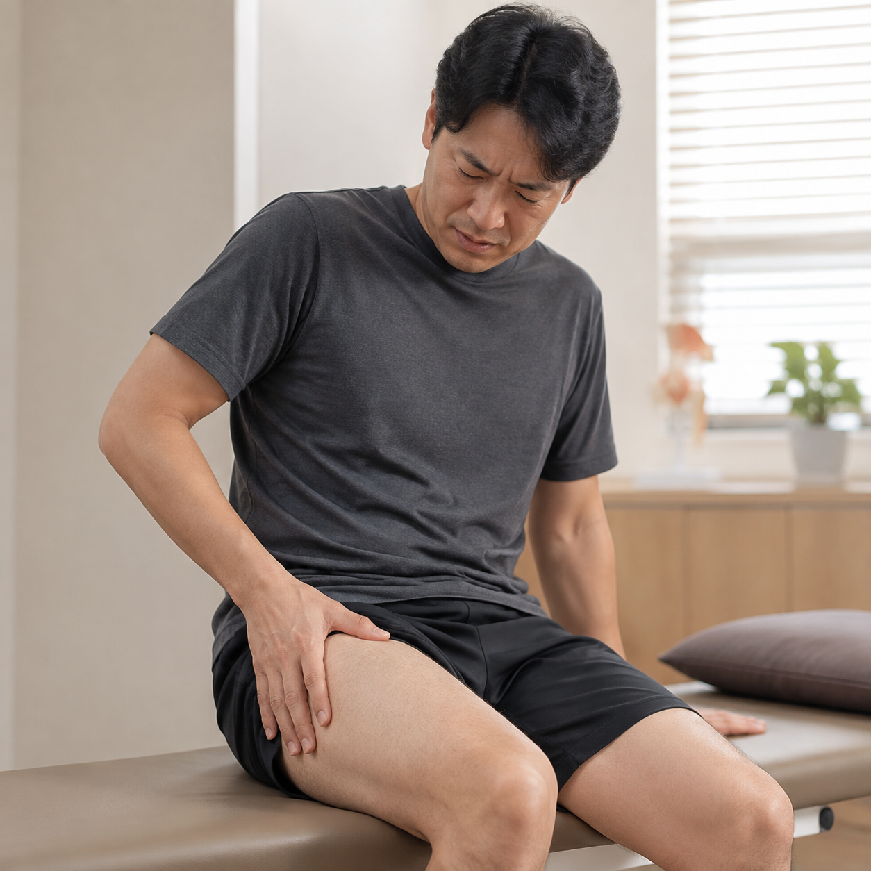 대퇴신경통 진료 원리 이미지