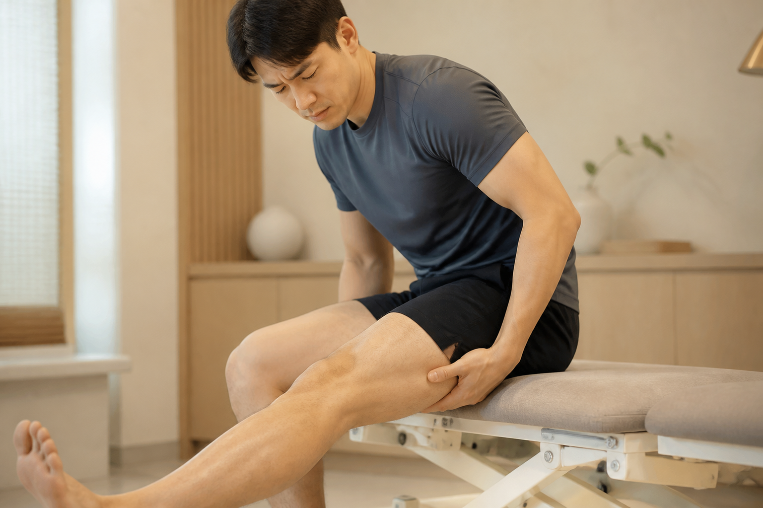 햄스트링통증 진료 원리 이미지