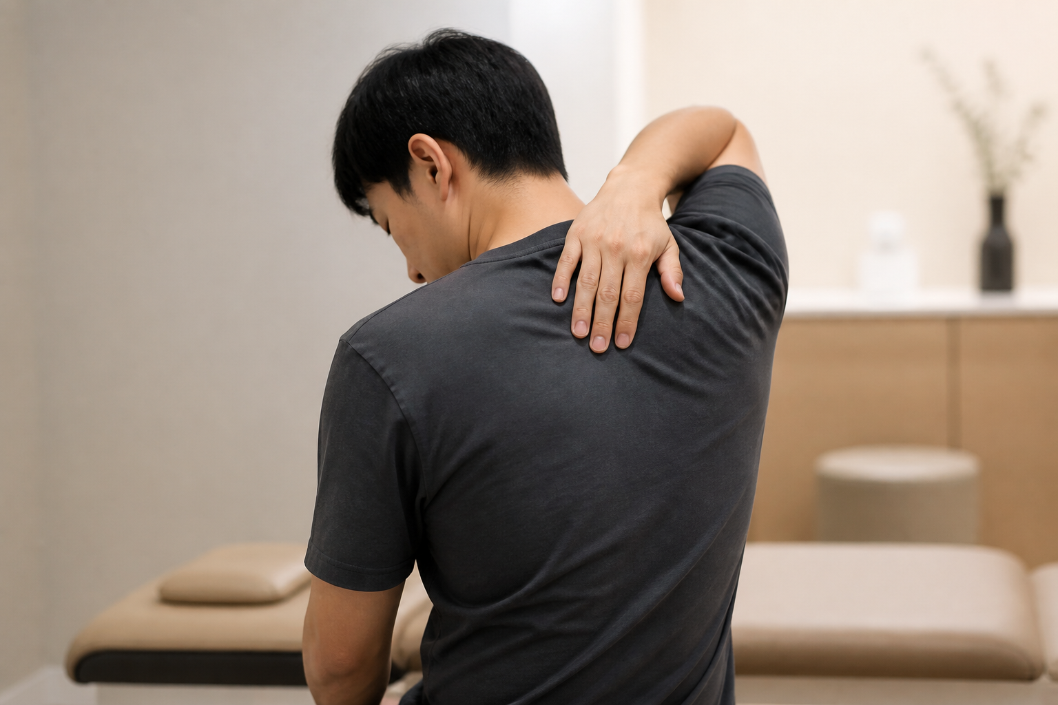 등통증·담결림 진료 원리 이미지