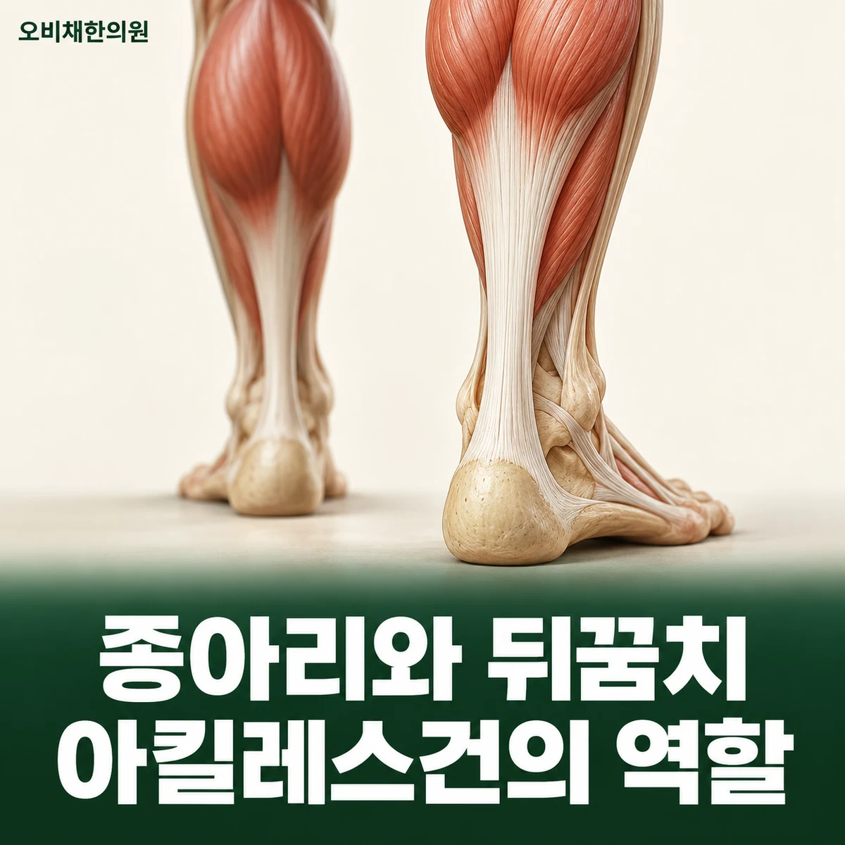 목동 아킬레스건염 원인과 구분 · 힘줄과 반복 부하