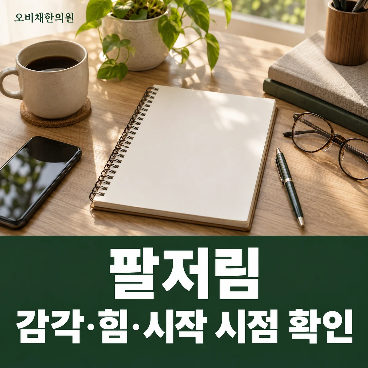 목동 팔저림 진찰·검사 · 감각·힘·시작 시점 확인