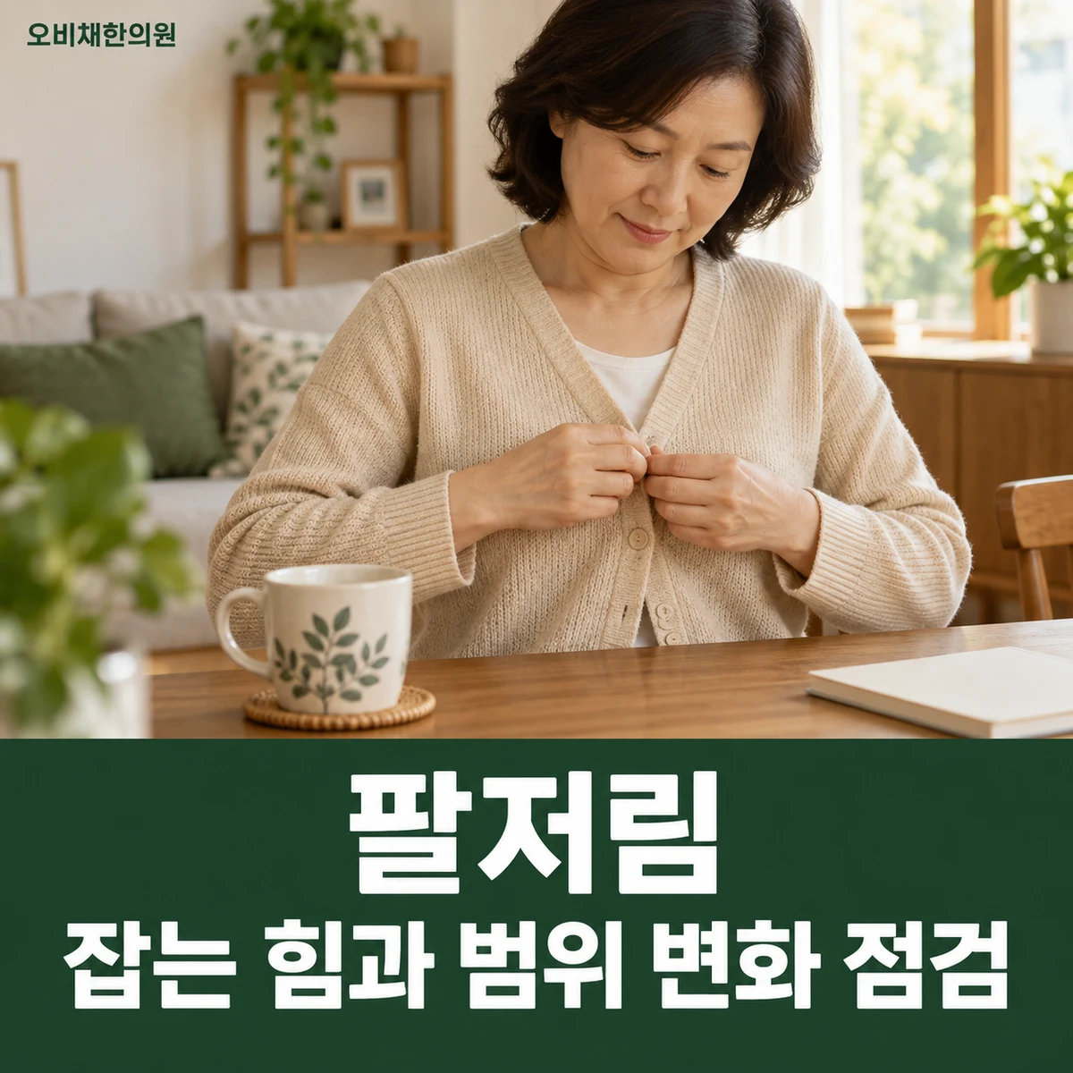 목동 팔저림 경과·재진 · 잡는 힘과 범위 변화 점검