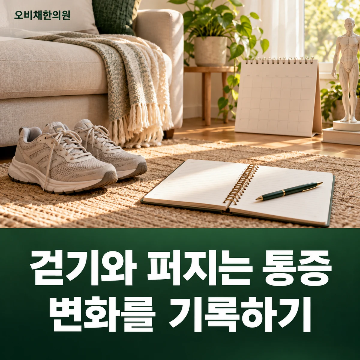 목동 엉덩이통증 경과·재진 · 보행·방사통 변화