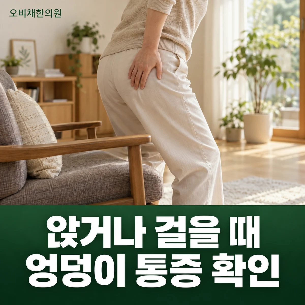 목동 엉덩이통증 증상 · 앉기·걷기와 통증 위치