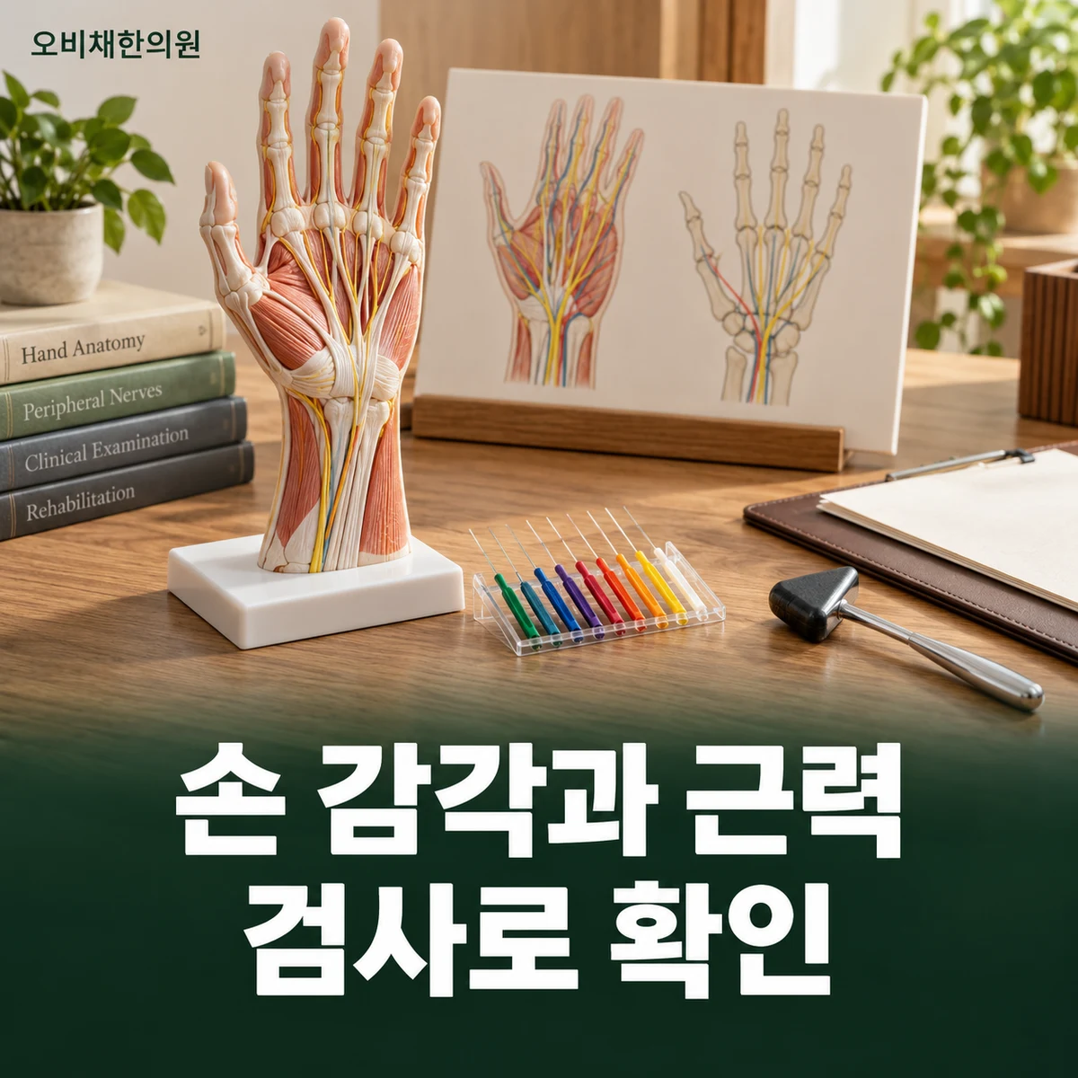 목동 수근관증후군 진찰·검사 · 감각·근력과 신경검사