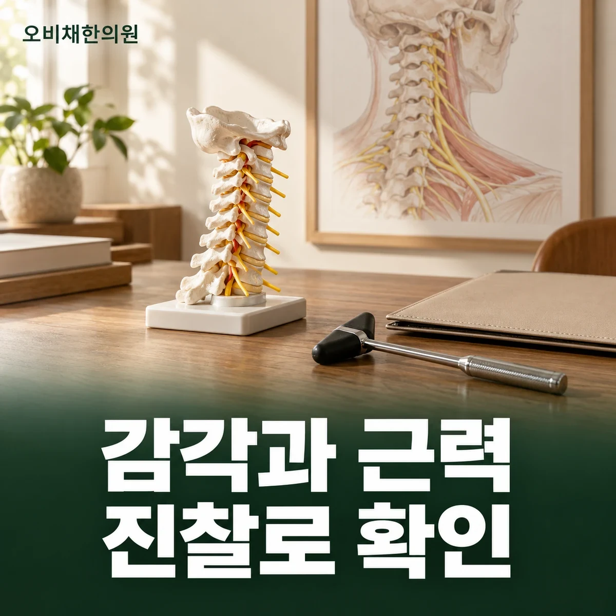목동 경추성 팔통증 진찰·검사 · 감각·근력·반사와 영상의 역할