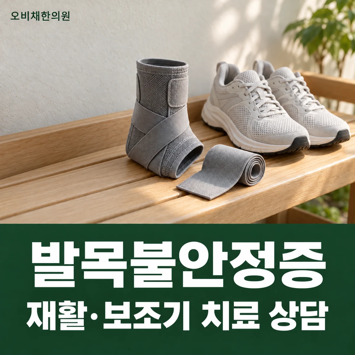 목동 발목불안정증 치료 상담 · 재활·보조기 치료 상담