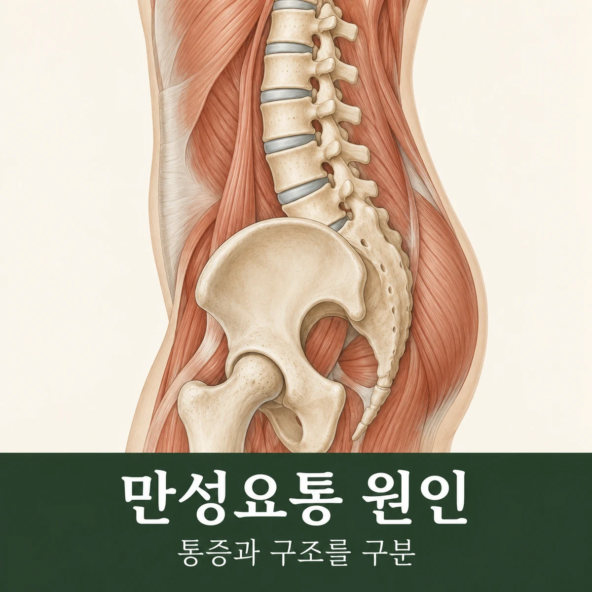 목동 만성요통 원인과 구분 · 통증과 영상 소견의 구분