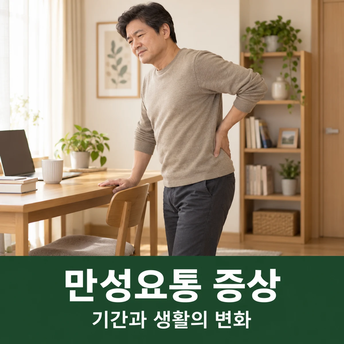 목동 만성요통 증상 · 기간과 일상 기능