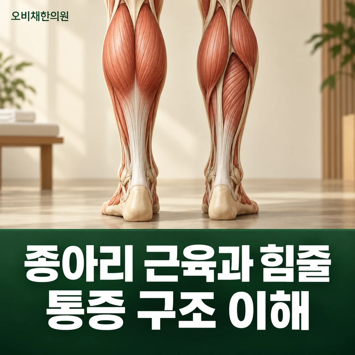 목동 비복근손상 원인과 구분 · 비복근과 가자미근·힘줄