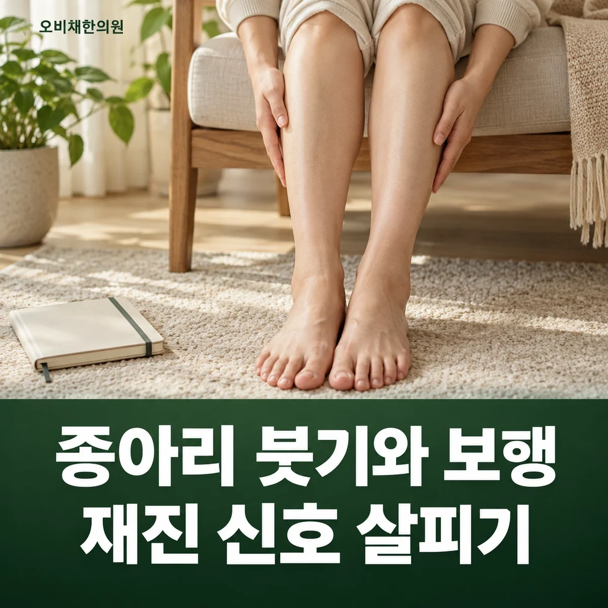 목동 비복근손상 경과·재진 · 재손상과 혈전 경고 신호