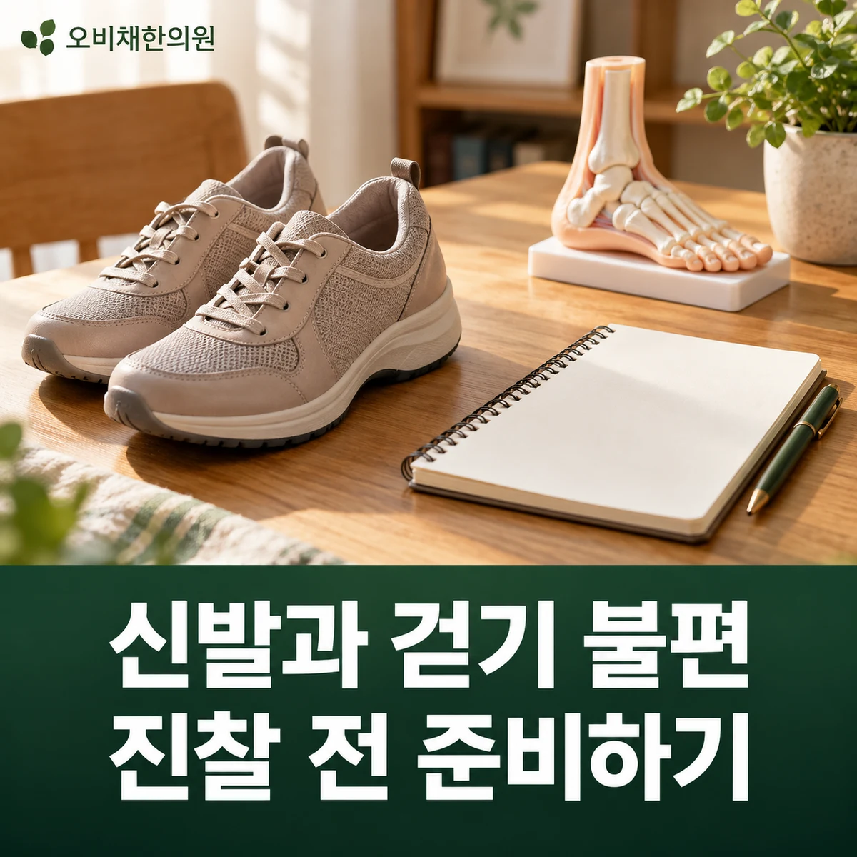 목동 무지외반증 진찰·검사 · 신발과 걷기 불편 · 진찰 전 준비하기