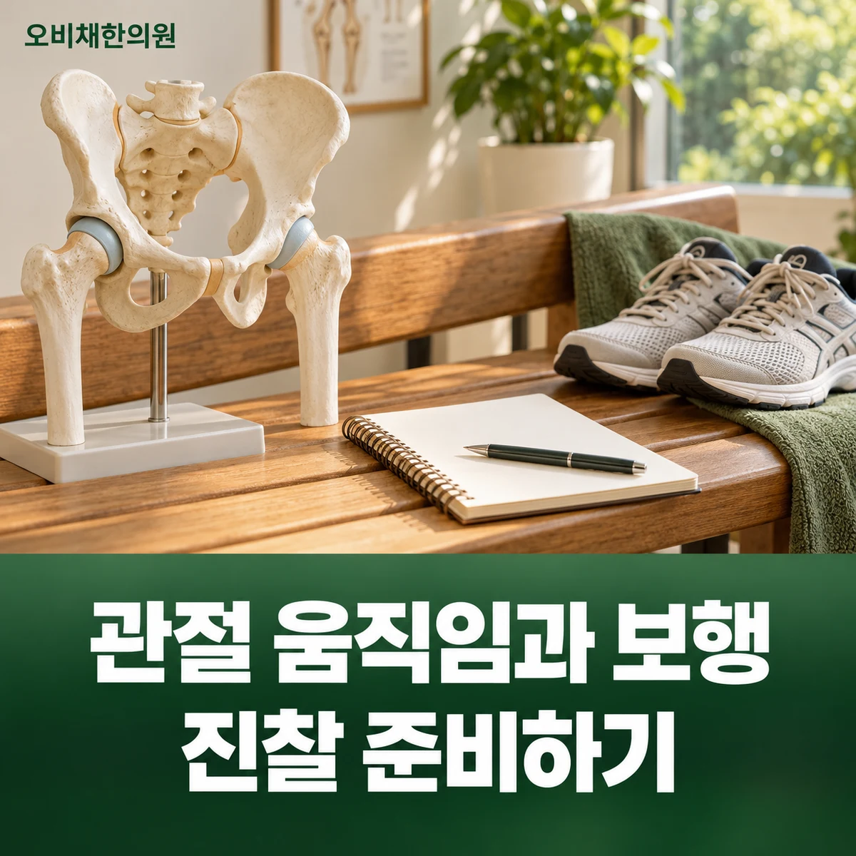 목동 고관절통증 진찰·검사 · 보행·관절 움직임 진찰