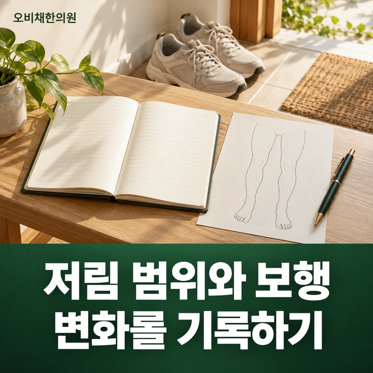 목동 다리저림 경과·재진 · 저림 범위와 힘 변화