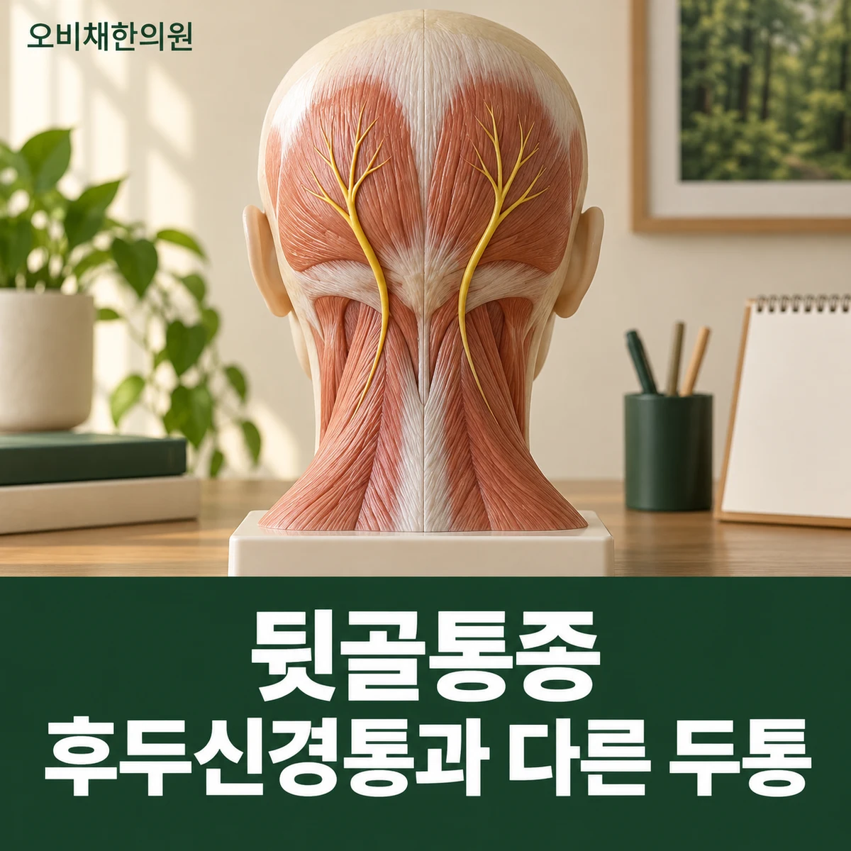 목동 뒷골통증 원인과 구분 · 후두신경통과 다른 두통