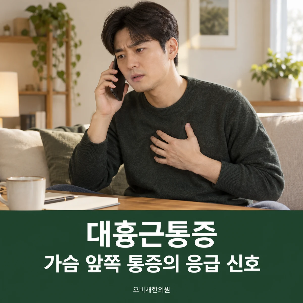 목동 대흉근통증 증상 · 가슴 앞쪽 통증의 응급 신호