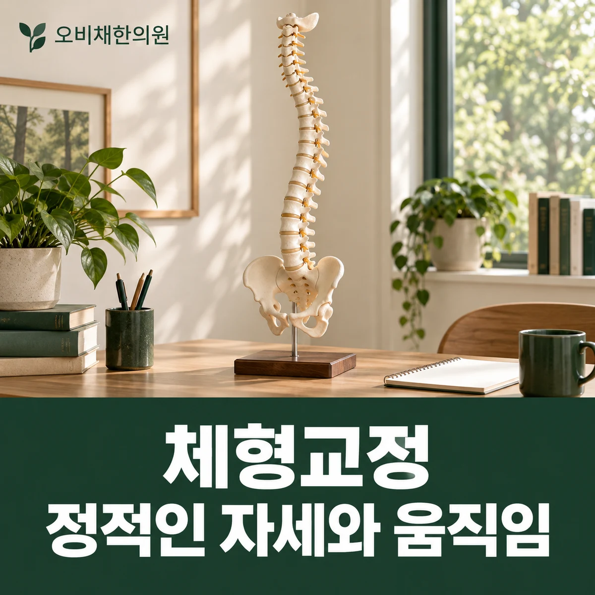 목동 체형교정 원인과 구분 · 정적인 자세와 움직임