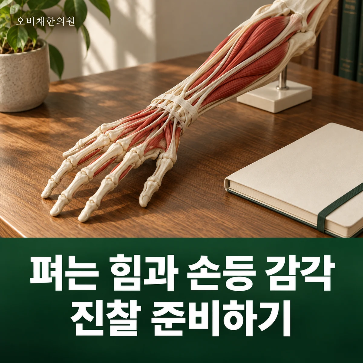 목동 요골신경마비 진찰·검사 · 근력과 감각 진찰