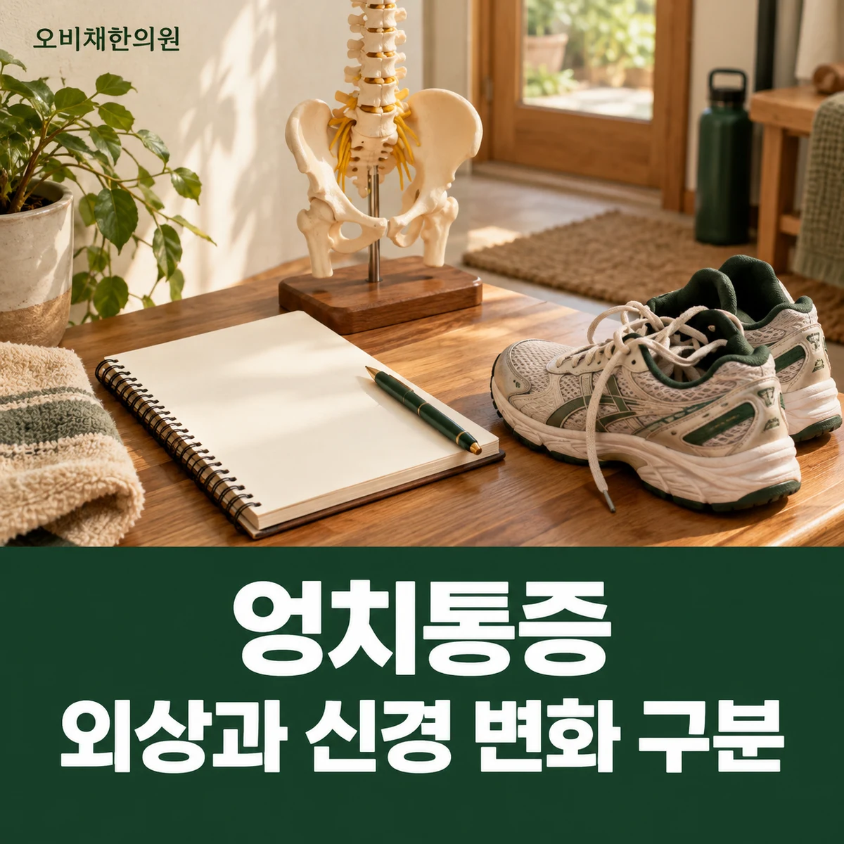 목동 엉치통증 진찰·검사 · 외상과 신경 변화 구분