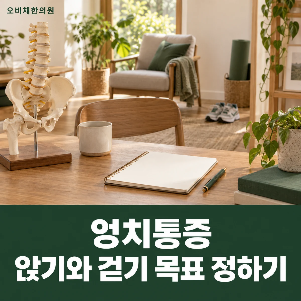 목동 엉치통증 치료·상담 · 앉기와 걷기 목표 정하기