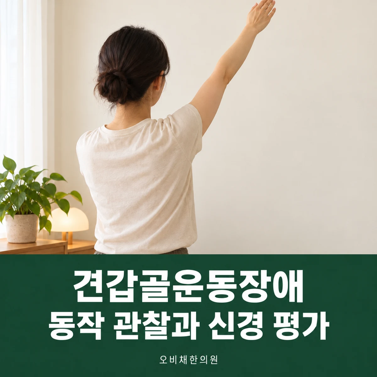 목동 견갑골운동장애 진찰·검사 · 동작 관찰과 신경 평가