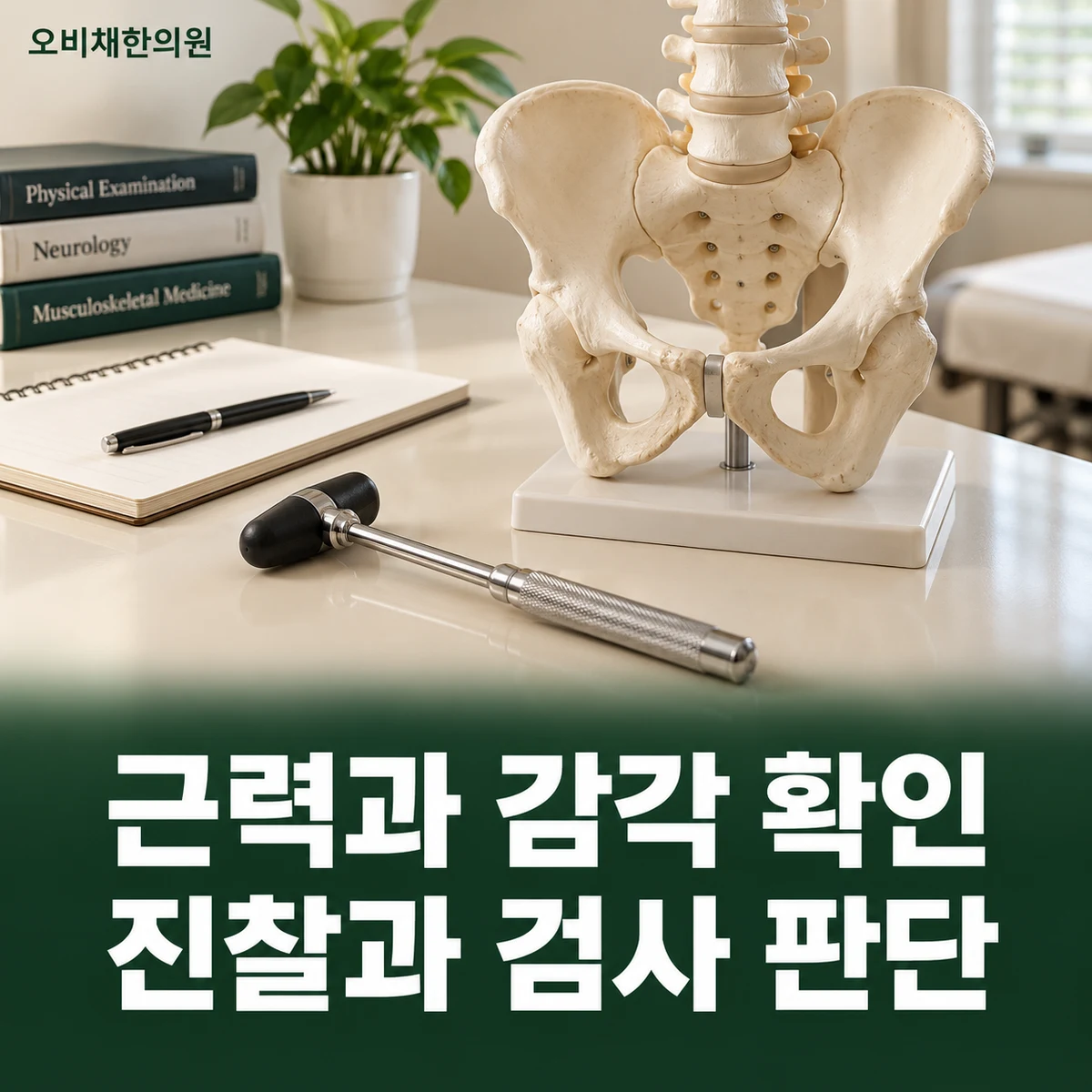 목동 좌골신경통 진찰·검사 · 근력·감각과 검사 판단