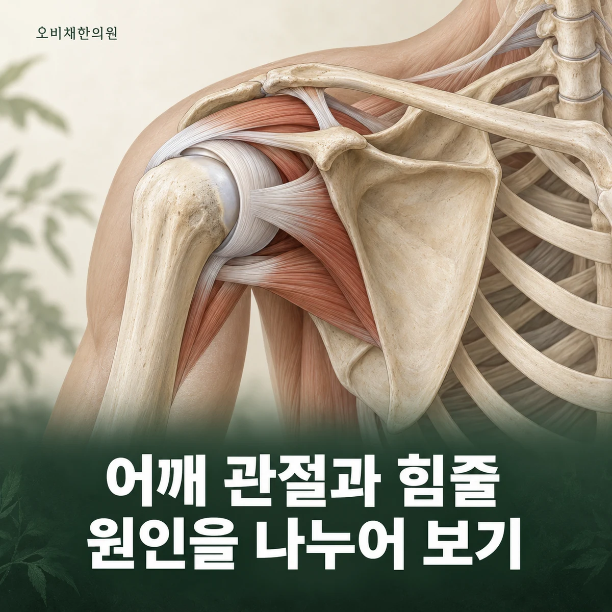 목동 어깨통증 원인과 구분 · 관절·힘줄·목에서 온 통증