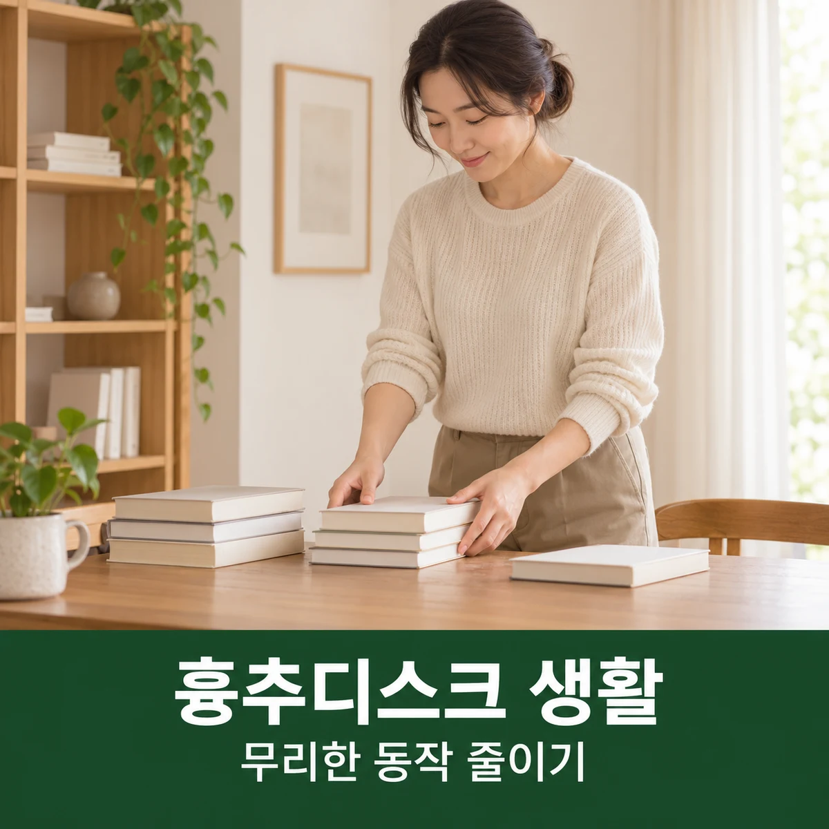 목동 흉추디스크 생활관리 · 안전한 일상 동작과 부하 조절