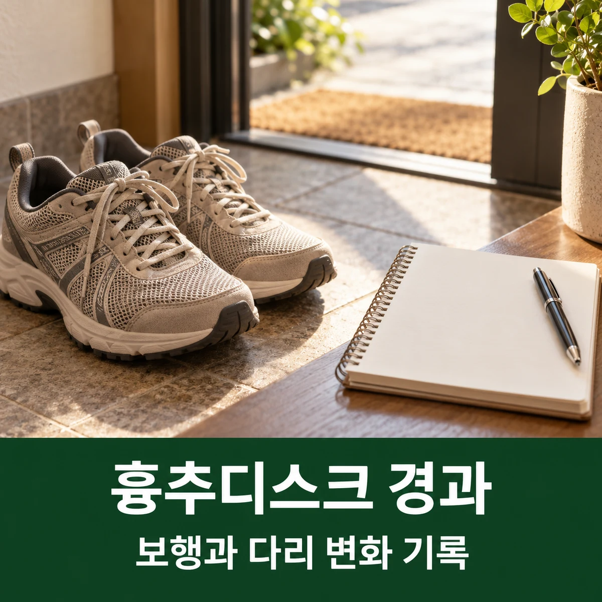 목동 흉추디스크 경과·재진 · 보행·다리 힘·대소변 변화